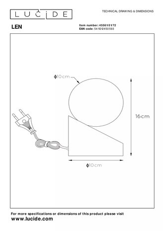 Lucide LED Tafellamp LEN - ¯10 cm - G9 fitting - Licht hout Lucide LED Tafellamp LEN - ¯10 cm - G9 fitting - Licht hout