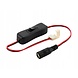 LED Strip klik connector- met schakelaar- voor 8mm strips- DC aansluiting