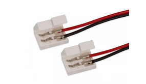 LED Strip 2x klik connector voor 8mm strips