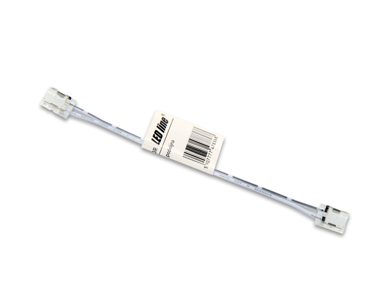 LED strip klik connector 2 PINS 10mm incl. kabel LED strip klik connector 2 PINS 10mm incl. kabel