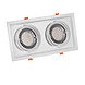 Spectrum LED Inbouwspot Maxi DUE - GU10 AR111 - excl. LED spot - wit Spectrum LED Inbouwspot Maxi DUE - GU10 AR111 - excl. LED spot - wit