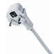 Aansluitsnoer hoekstekker - 2 meter - H03VV-F 3G0,75 - Wit Aansluitsnoer hoekstekker - 2 meter - H03VV-F 3G0,75 - Wit