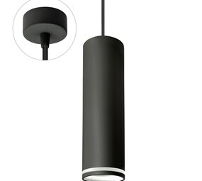 Spectrum voor de installateur LED hanglamp MADARA RING - 1x GU10 aansluiting - Mat zwart