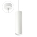 Spectrum voor de installateur LED hanglamp MADARA RING - 1x GU10 aansluiting - Mat wit