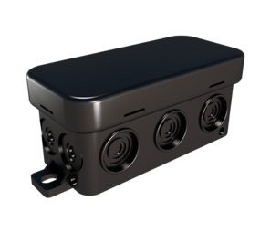 Kabeldoos FE-25 - 89 x 43 x 37 mm - zwart