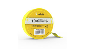 Technik Isolatietape 0,13mm*18mm*10 meter Geel Technik Isolatietape 0,13mm*18mm*10 meter Geel
