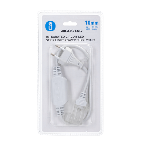 Aigostar LED Lichtslang V2 - Aansluitsnoer 230V EU stekker - 10mm Aigostar LED Lichtslang V2 - Aansluitsnoer 230V EU stekker - 10mm