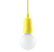Sollux Lighting Hanglamp DIEGO 1 geel
