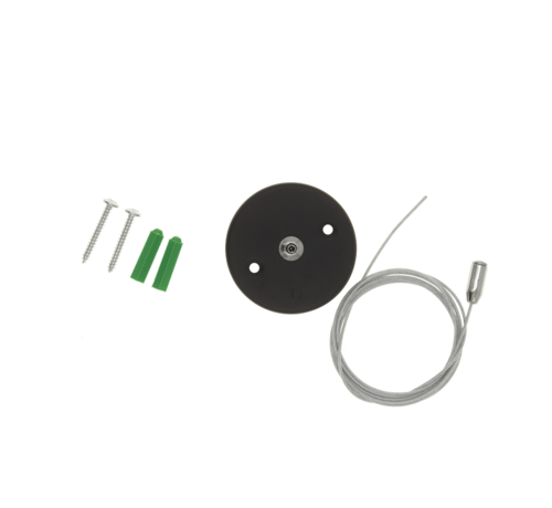 1-Fase rail - Pendelset - Zwart