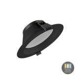 LCB LED LED Downlight  - Zwart - 15W 1200Lm - CCT 830-840-865 Multi Color Switch | 165MM Buitenmaat Zaagmaat 135MM incl. stekker 1.5M LCB LED LED Downlight  - Zwart - 15W 1200Lm - CCT 830-840-865 Multi Color Switch | 165MM Buitenmaat Zaagmaat 135MM incl. stekker 1.5M