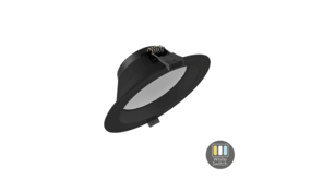 LCB LED LED Downlight  - Zwart - 15W 1200Lm - CCT 830-840-865 Multi Color Switch | 165MM Buitenmaat Zaagmaat 135MM incl. stekker 1.5M LCB LED LED Downlight  - Zwart - 15W 1200Lm - CCT 830-840-865 Multi Color Switch | 165MM Buitenmaat Zaagmaat 135MM incl. stekker 1.5M