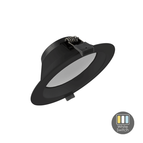 LCB LED Europe LED Downlight - Zwart - 15W 1200Lm - CCT 830-840-865 Multi Color Switch | 165MM Buitenmaat Zaagmaat 135MM incl. stekker 1.5M LCB LED Europe LED Downlight - Zwart - 15W 1200Lm - CCT 830-840-865 Multi Color Switch | 165MM Buitenmaat Zaagmaat 135MM incl. stekker 1.5M