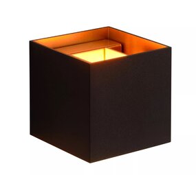 Lucide LED Wandlamp - Dimbaar - G9 - 1x4W 2700K - Zwart