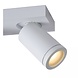 Lucide LED Plafondspot Badkamer - Dim to warm - GU10 - 2x5W - 2200K-3000K - IP44 - Wit Lucide LED Plafondspot Badkamer - Dim to warm - GU10 - 2x5W - 2200K-3000K - IP44 - Wit