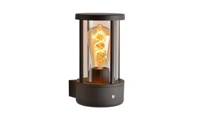 Lucide LED Wandlamp buiten LORI - ¯120mm - E27 fitting - IP44 - Antraciet Lucide LED Wandlamp buiten LORI - ¯120mm - E27 fitting - IP44 - Antraciet
