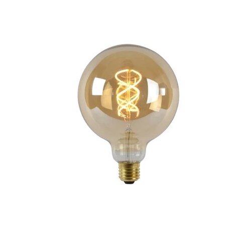 LED Filament lamp - Â¯ 12,5 cm - Dimbaar - E27 G125 - 1x5W - 2200K - Amber