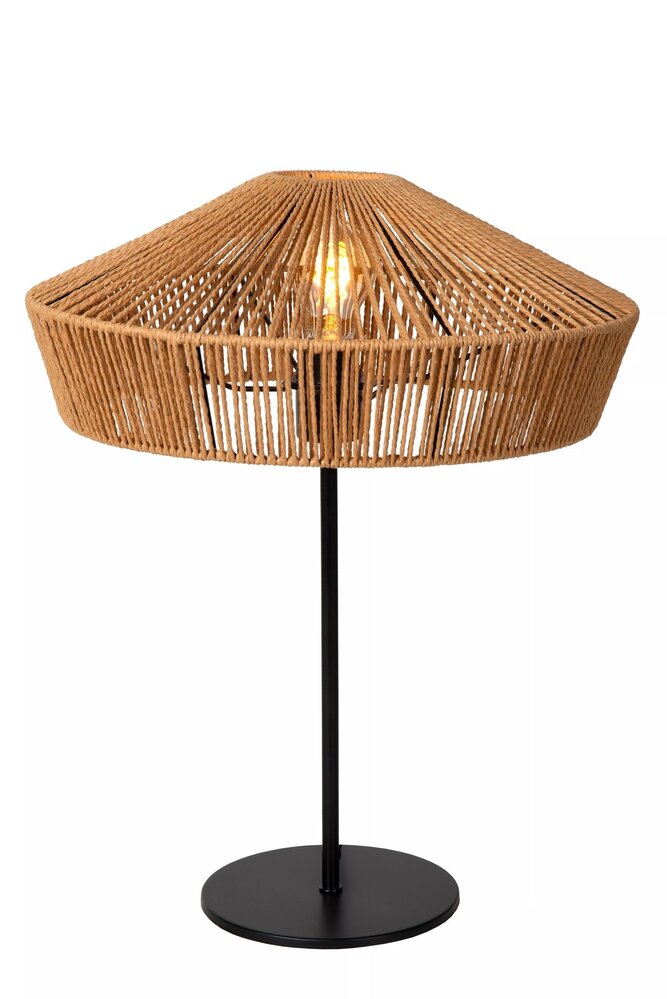 Lucide LED Tafellamp YUNKAI - E27 fitting - ¯40cm - Excl. lichtbron - Licht hout Lucide LED Tafellamp YUNKAI - E27 fitting - ¯40cm - Excl. lichtbron - Licht hout