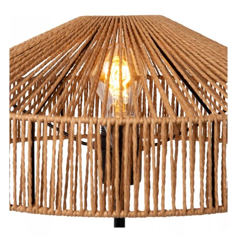 Lucide LED Tafellamp YUNKAI - E27 fitting - ¯40cm - Excl. lichtbron - Licht hout Lucide LED Tafellamp YUNKAI - E27 fitting - ¯40cm - Excl. lichtbron - Licht hout