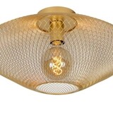 Lucide LED plafonnire - Â¯ 45 cm - 1xE27 - Mat Goud/Messing