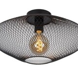 Lucide LED plafonnire - Â¯ 45 cm - 1xE27 - Zwart