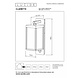 Lucide LED Wandlamp buiten CLAIRETTE - 15W - 3000K - IP54 - Bewegingssensor - Antraciet Lucide LED Wandlamp buiten CLAIRETTE - 15W - 3000K - IP54 - Bewegingssensor - Antraciet