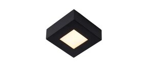 Lucide LED plafonnire Badkamer - Dimbaar - 1x8W - 3000K - IP44 - Zwart Lucide LED plafonnire Badkamer - Dimbaar - 1x8W - 3000K - IP44 - Zwart