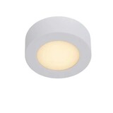 Lucide LED Plafonnière Badkamer - Ø 11,7 cm - DImbaar - 1x8W - 3000K - IP44 - Wit