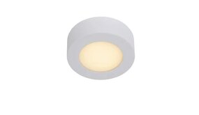 Lucide LED plafonnire Badkamer - ¯ 11,7 cm - DImbaar - 1x8W - 3000K - IP44 - Wit Lucide LED plafonnire Badkamer - ¯ 11,7 cm - DImbaar - 1x8W - 3000K - IP44 - Wit