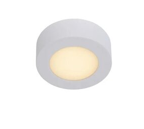 Lucide LED Plafonnière Badkamer - Ø 11,7 cm - DImbaar - 1x8W - 3000K - IP44 - Wit Lucide LED Plafonnière Badkamer - Ø 11,7 cm - DImbaar - 1x8W - 3000K - IP44 - Wit