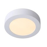 Lucide LED plafonnire Badkamer - Â¯ 18 cm - Dimbaar - 1x12W - 3000K - IP44 - Wit
