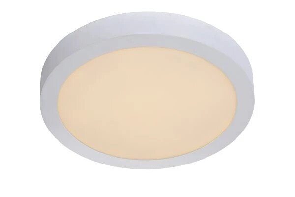 Lucide LED plafonnire Badkamer - ¯ 30 cm - Dimbaar - 1x30W - 3000K - IP44 - Wit Lucide LED plafonnire Badkamer - ¯ 30 cm - Dimbaar - 1x30W - 3000K - IP44 - Wit