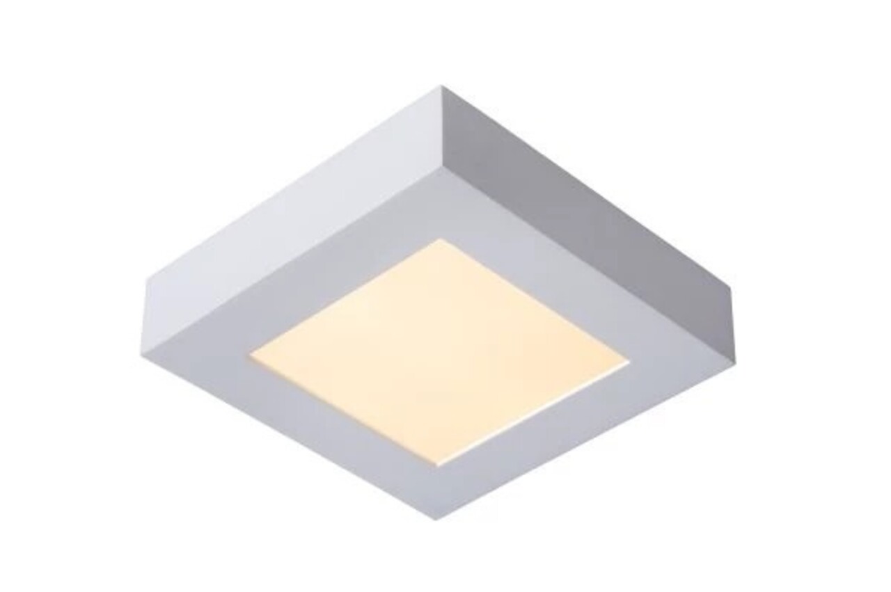 Lucide LED plafonnire Badkamer - Dimbaar - 1x15W - 3000K - IP44 - Wit Lucide LED plafonnire Badkamer - Dimbaar - 1x15W - 3000K - IP44 - Wit
