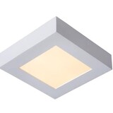 Lucide LED plafonnire Badkamer - Dimbaar - 1x15W - 3000K - IP44 - Wit