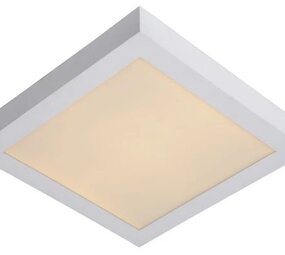 Lucide LED Plafonnière Badkamer - Dimbaar - 1x30W - 3000K - IP44 - Wit