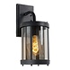 Lucide LED Wandlamp Buiten MAKKUM - E27 fitting - IP23 - Zwart Lucide LED Wandlamp Buiten MAKKUM - E27 fitting - IP23 - Zwart