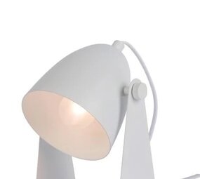 Lucide LED Tafellamp - 1xE14 - Wit