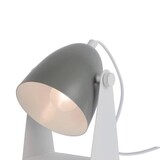 Lucide LED Tafellamp - 1xE14 - Grijs
