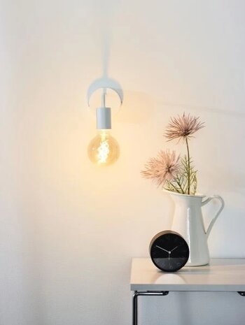 Lucide LED Wandlamp - 1xE27 - Wit