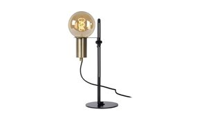 Lucide LED Tafellamp - ¯ 23 cm - 1xE27 - Zwart Lucide LED Tafellamp - ¯ 23 cm - 1xE27 - Zwart