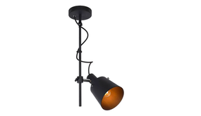 Lucide LED Plafondspot - 1xE27 - Zwart Lucide LED Plafondspot - 1xE27 - Zwart