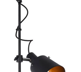 Lucide LED Plafondspot - 1xE27 - Zwart