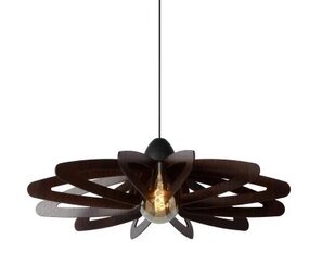 Lucide LED Hanglamp - Â¯ 76 cm - 1xE27 - Zwart