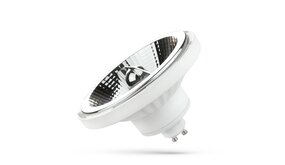 Spectrum voor de installateur LED AR111 Spot Wit - 10W 1000Lm  - 4000K Koel wit licht - GU10 Fitting - 20Gr. Stralingshoek