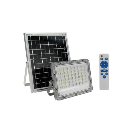 Spectrum voor de installateur: Betaalbare kwaliteit en veelzijdige LED-oplossingen LED Schijnwerper Solar - 50W IP65 - 6000K Daglicht wit