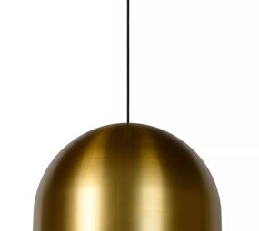 Lucide LED Hanglamp AKRON - E27 fitting - Ø50cm - Mat goud / Messing