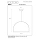 Lucide LED Hanglamp AKRON - E27 fitting - ¯50cm - Zwart Lucide LED Hanglamp AKRON - E27 fitting - ¯50cm - Zwart
