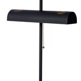 Lucide LED Tafellamp GLENDALE - 2xE27 fitting - Zwart