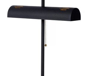 Lucide LED Tafellamp GLENDALE - 2xE27 fitting - Zwart