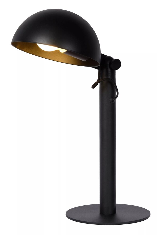 Lucide LED Tafellamp AUSTIN - E27 fitting - Â¯20cm - Zwart