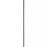 Lucide LED Vloerlamp GLENDALE - 2xE27 fitting - Zwart